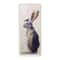 Stupell Industries Minimal Woodland Rabbit with Perched Birds Painting, 7" x 17"